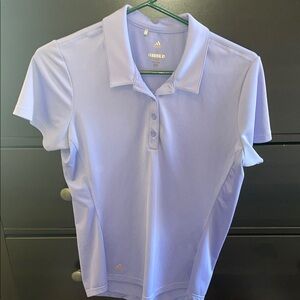 Adidas Women's Lavender Polo Golf Shirt